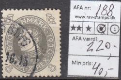 Ugeauktion 853 - AFA 186 - 189 #52004