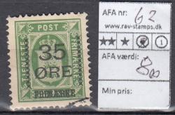 Ugeauktion 853 - AFA 60 - 62a #19022