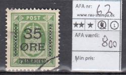 Ugeauktion 853 - AFA 60 - 62a #19024