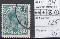 Ugeauktion 853 - AFA 81 - 89 #24014