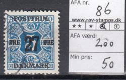 Ugeauktion 853 - AFA 81 - 89 #24024