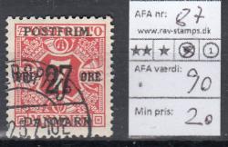 Ugeauktion 853 - AFA 81 - 89 #24026