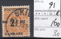 Ugeauktion 853 - AFA 90 - 94 #25036