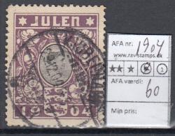 Ugeauktion 853 - DK. Julemærker. 1904 - 1906. #256002