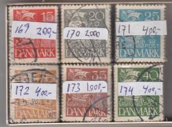 Ugeauktion 864 - Bogtryksbundter 169 - 174. #21154