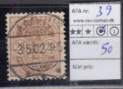 Ugeauktion 869 - AFA 37 - 39 #45002